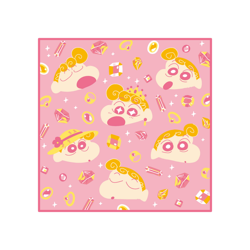 クレヨンしんちゃん パイルガーゼハンカチ ひまわり | クレヨン
